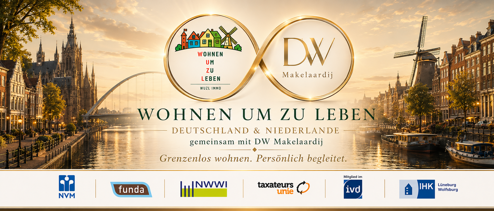 Wohnen um zu Leben Immobilien und DW Makelaardij Deutschland Niederlande
